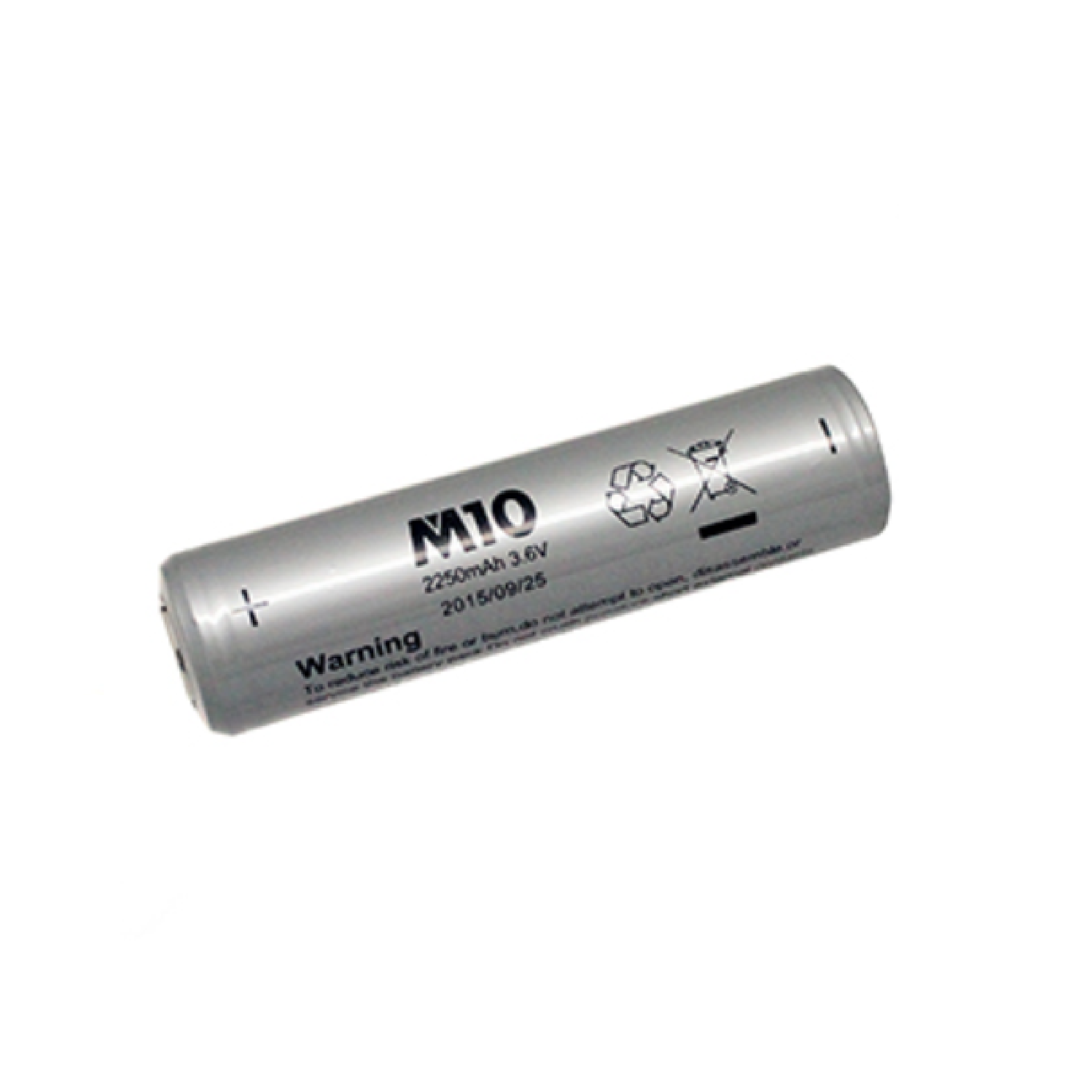 M10 18650 3.6V Rechargeable 2250mAh LI-ION Battery